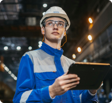 Technician using FieldPal